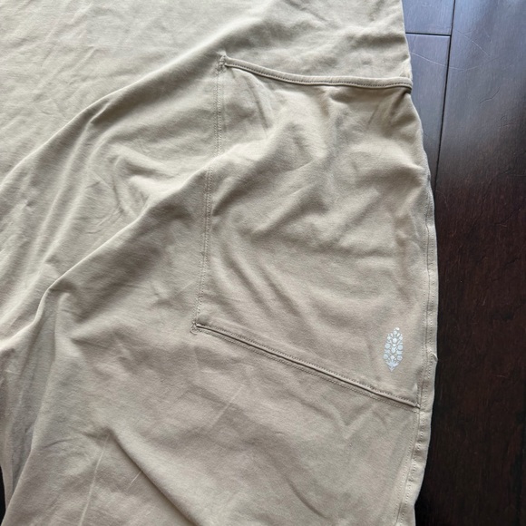 Free People Movement Hot Shot Romper, Size S, Mocha Latte, Overalls Jumpsuit - Picture 4 of 9